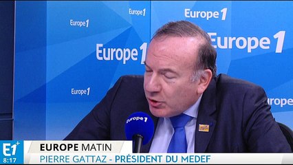 Le programme économique du FN ? "Absurde" pour Gattaz