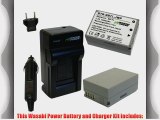Wasabi Power Battery and Charger Kit for Canon NB-7L PowerShot G10 G11 G12 SX30 IS