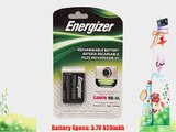 Energizer ENB-C5L Digital Replacement Battery NB-5L for Canon IXUS 970 IS PowerShot SD900 and