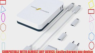 Today's Special! PermaCharger? Portable Charger 11000mAh Dual External USB Battery Charger