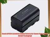 Canon BP930 Extended Lithium Battery for Canon Camcorders (Retail Packaging)