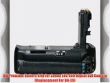 BM Premium Battery Grip for Canon EOS 60D Digital SLR Camera (Replacement For BG-E9)