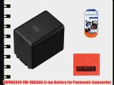 VW-VBK360 Battery for Panasonic HC-V10 HC-V100 HC-V500 HC-V700 Camcorder   More!!