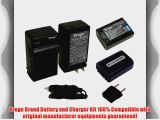 Progo 2 Rechargeable Li-Ion Battery and Charger Combo Kit for Sony NP-FH50 NP-FH40 InfoLithium