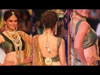 Slim Hot Aditi Rao Hydari Backless Choli Hot Veiw