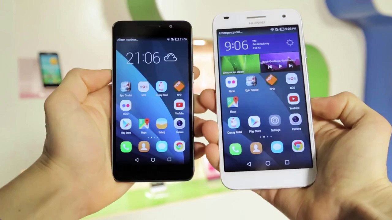 Huawei Ascend G7 vs Honor 6 by Huawei review (Dutch)