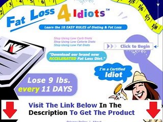Fat Loss 4 Idiots Book + Fat Loss 4 Idiots