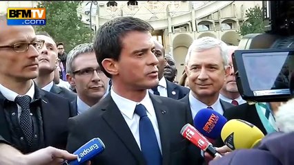 Download Video: Départementales: Valls exhorte la droite et le centre à refuser le 