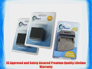 2x Pack - Canon BP-2L24H Replacement Battery and Charger for Canon Camcorders (2700mAh 7.4V