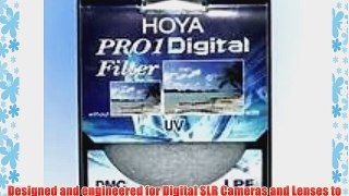 Hoya 49mm DMC PRO1 Digital Multi-Coated UV (Ultra Violet) Filter.