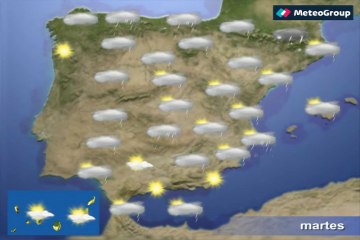 Previsión del tiempo para este martes 24 de marzo