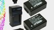 Wasabi Power Battery (2-Pack) and Charger for Panasonic DMW-BMB9 DMW-BMB9E DMW-BMB9PP and Panasonic