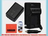 VW-VBK180 Battery And battery Charger for Panasonic HC-V10 HC-V100 HC-V500 HC-V700 Camcorder