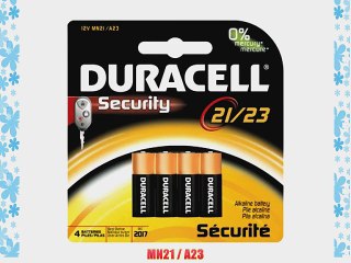 Duracell Security Battery 12 V Card Of 4