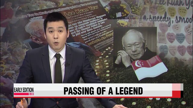 Singaporeans mourn passing of Lee Kuan Yew