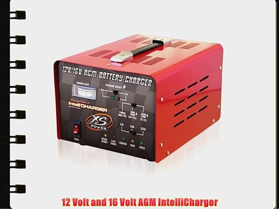 XS Power 1005 12/16V Battery IntelliCharger