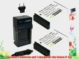 Wasabi Power Battery (2-Pack) and Charger for Canon LP-E12 and Canon EOS M EOS Rebel SL1 EOS