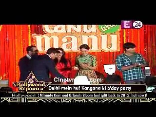 Kangana ne  celebrate kiya  birthday 24 march, 2015