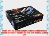 Ambient Weather BC-2000 Intelligent Battery Charger for AA/AAA Rechargeable Batteries
