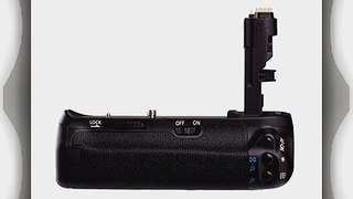 Opteka BG-E14 Replacement Vertical Shutter Release Battery Pack Grip for Canon EOS 70D Digital