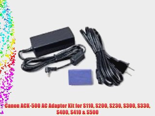 Canon ACK-500 AC Adapter Kit for S110 S200 S230 S300 S330 S400 S410