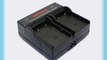 Kapaxen Dual Channel Battery Charger for JVC BN-VG107 BN-VG108 BN-VG114 BN-VG121 BN-VG138 Camcorder