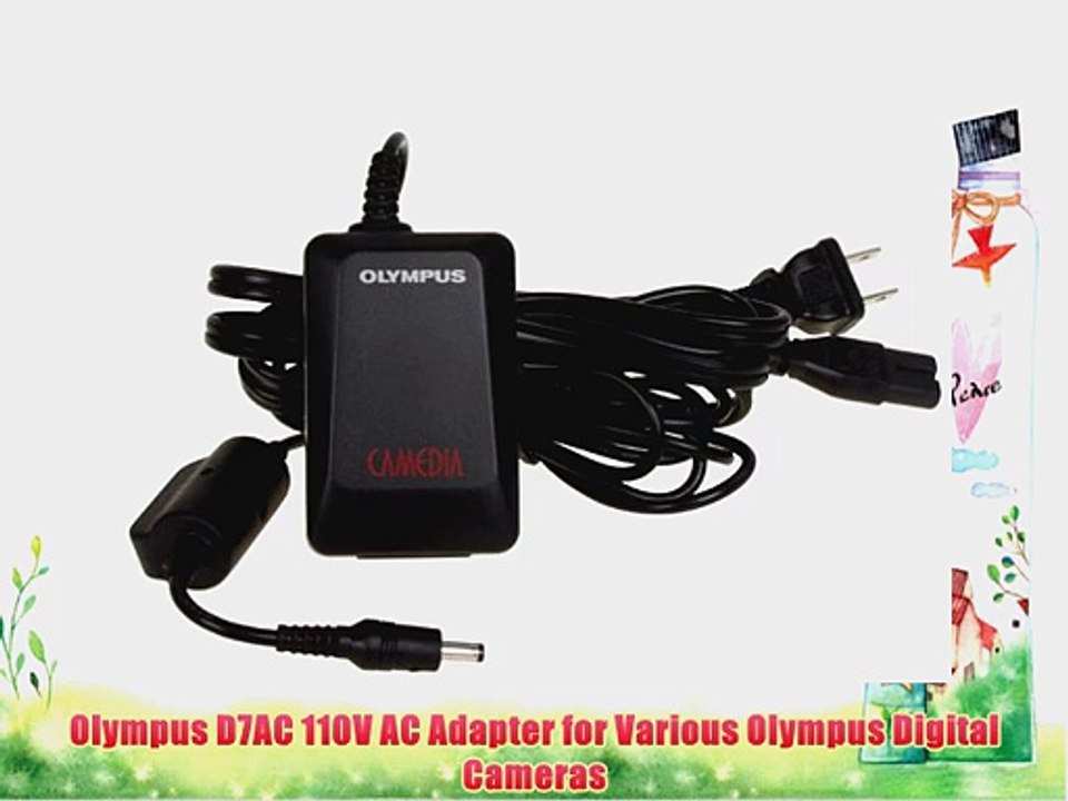 Olympus D7AC 110V AC Adapter for Various Olympus Digital Cameras