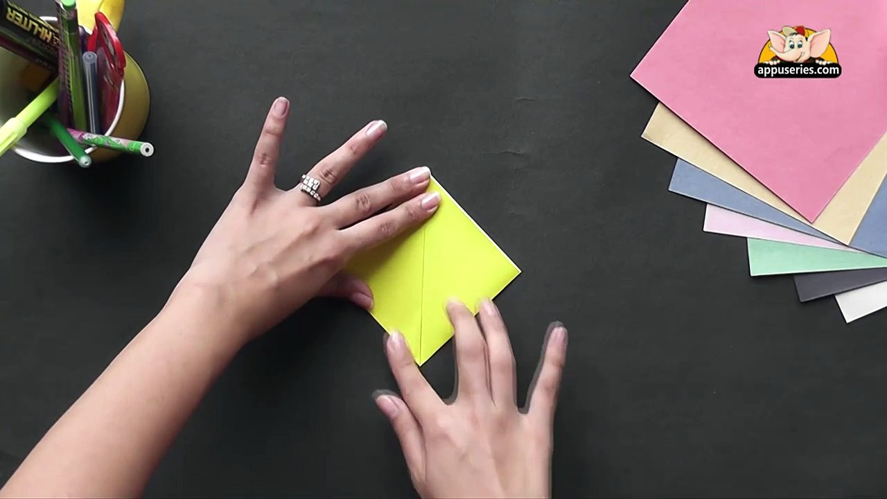 Origami In Hindi - Gold Fish
