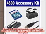 Nikon Coolpix 4800 Digital Camera Accessory Kit includes: USB8PIN USB Cable SDM-133 Charger