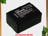 LENMAR LIZ308P LENMAR LIZ308P Replacement Battery for Panasonic SDR-H85 Camcorder (Black)