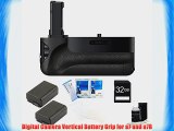 Sony Digital Camera Vertical Battery Grip Bundle -Bundle includes: Digital Camera Vertical