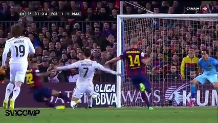 Barcelona 2-1 Real Madrid  2015 all goels