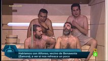 Buenafuente, Berto Romero, Jorge Ponce y Bob Pop se meten en la sauna en el programa 200(1)