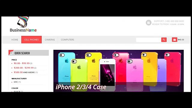 Mobile Store Magento Responsive Theme