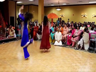 Indian Wedding Mehndi Night Girls Awesome Dance