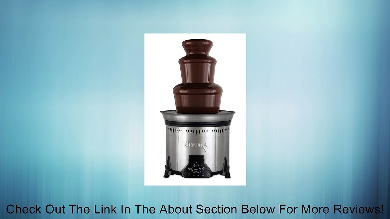 Sephra CF18M Elite 6-lb Capacity Chocolate Fountain Review