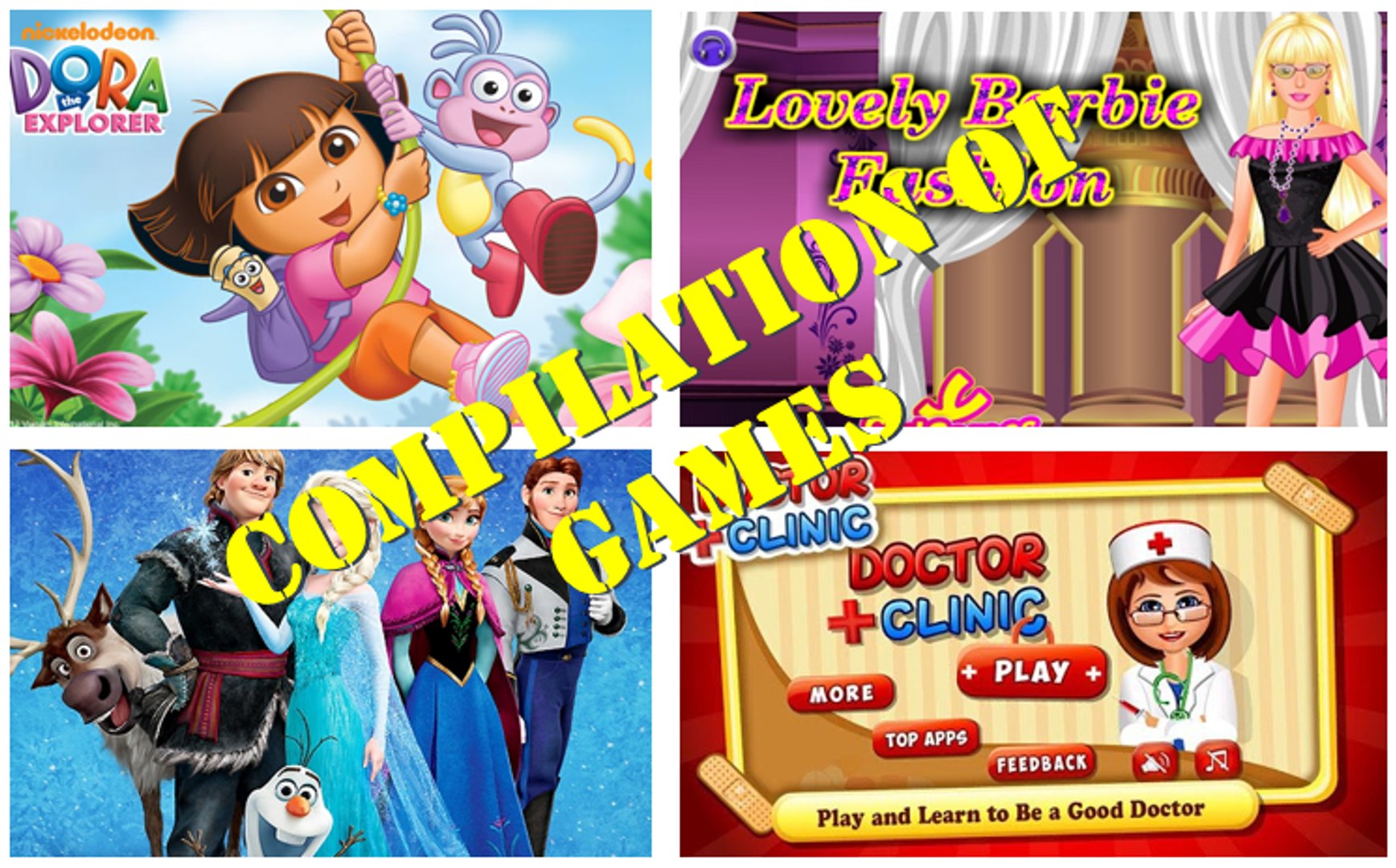 ⁣Beach Kiss Game - Pregnant Angela Accident Game - Pregnant Rapunzel Room Cleaning Game