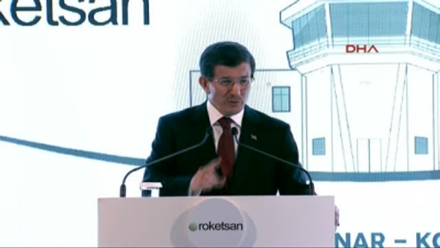 Konya 3 Başbakan Ahmet Davutoğlu Atış Test ve Değerlendirme Merkezi'nin Açılış Töreninde Konuştu