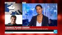 BREAKING NEWS Germanwings plane crashes en route from Barcelona to Dusseldorf
