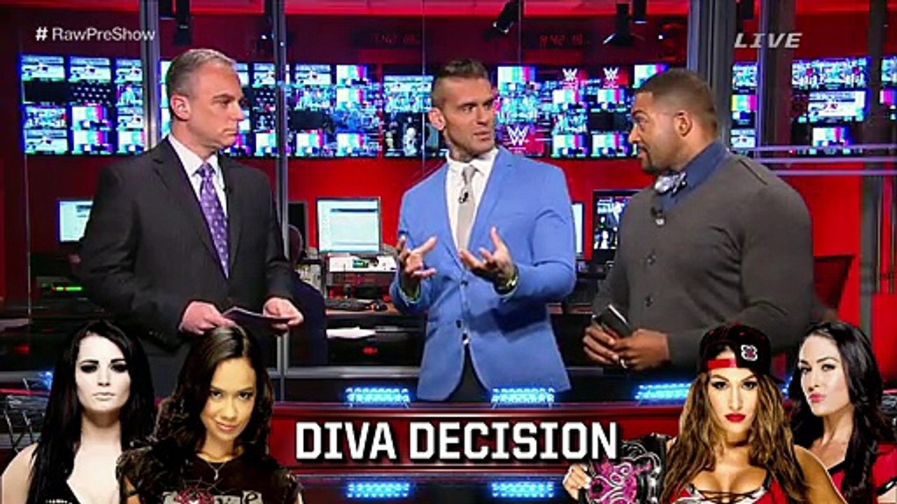 WWE Monday Night Raw Pre Show - 23rd March 2015