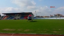 Düzce Zatürre Olan Hasta Helikopter Ambulansla İstanbul'a Sevk Edildi