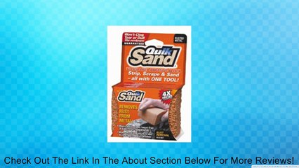 QuickSand 320SS Rusted Metal Sanding Block Review