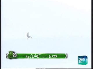 JF 17 Fly-Past Performance in 23rd March 2015 Parade