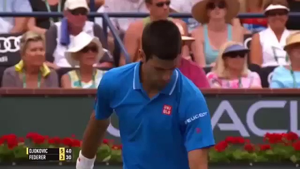 Chung kết Indian Wells 2015: Novak Djokovic 2-1 Roger Federer