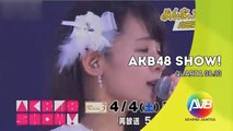 Rede AVB - Chamada AKB48 SHOW! #068 (08/04/2015) [Fecha com a promo SONIC RUNNERS]