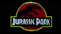 Jurassic Park Recreated In Glorious Lego