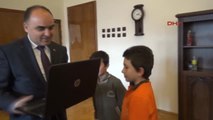 Kastamonu Başbakan Davutoğlu, Bilgisayar Sözünü Yerine Getirdi