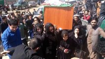 Afghans Bury Woman Beaten To Death By Mob  - Women Help Bury Kabul Mob Victim Kabul Mob Attack
