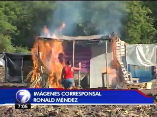 Tras desalojo vecinos de Fray Casiano de Puntarenas se preparan para invadir de nuevo la propiedad