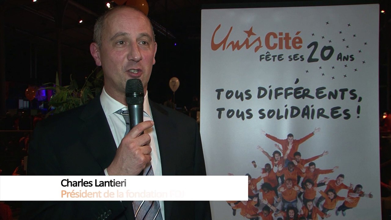 Fondation FDJ UNIS-CITE - 20 ANS - ITW CHARLES LANTIERI